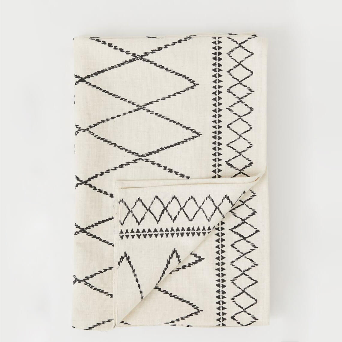 Patterned Cotton Tablecloth - Зображення 3